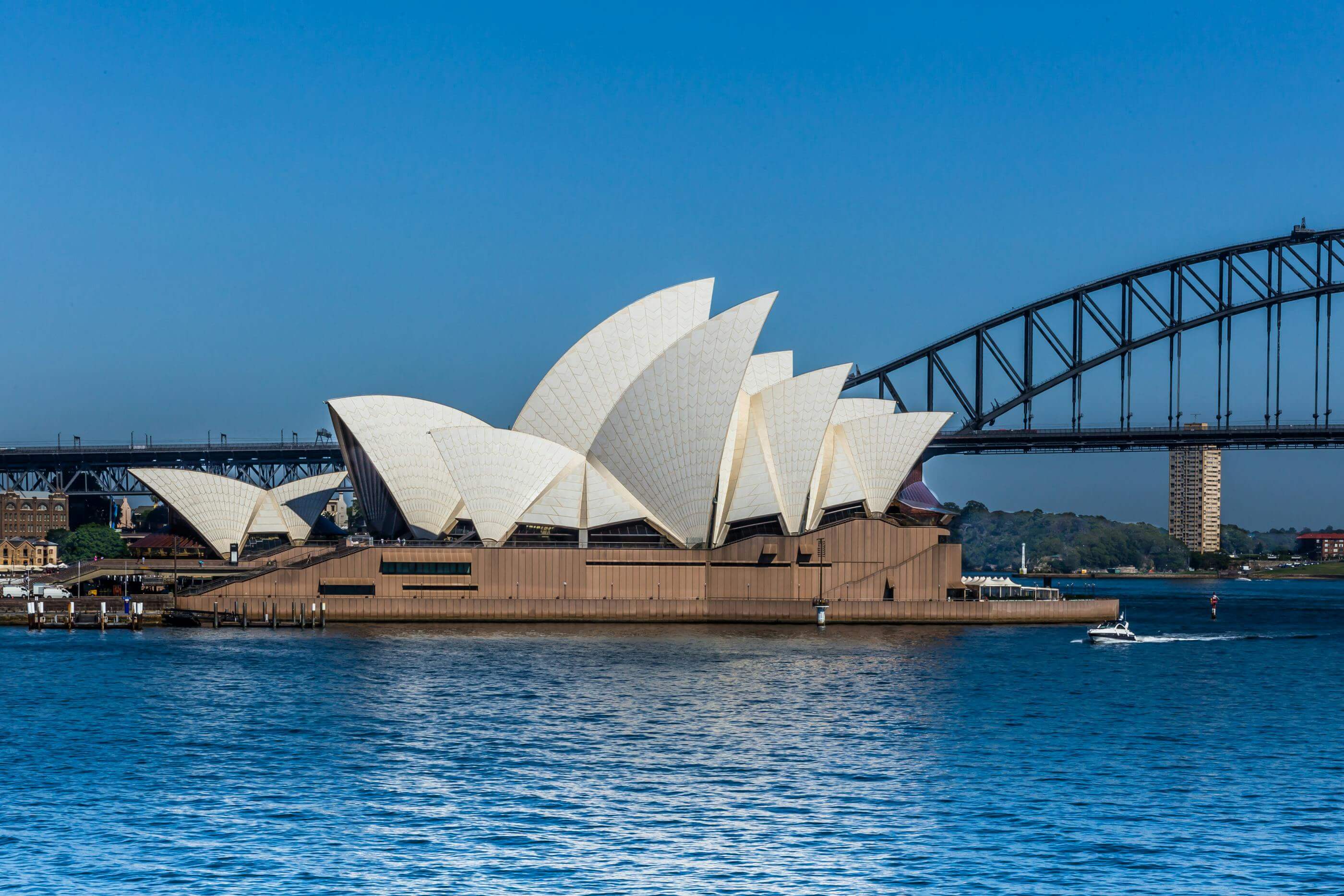 Scenic view of Sydney Opera House, Australia